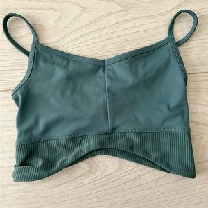 Five Dance wear spruce green bra top adult XS